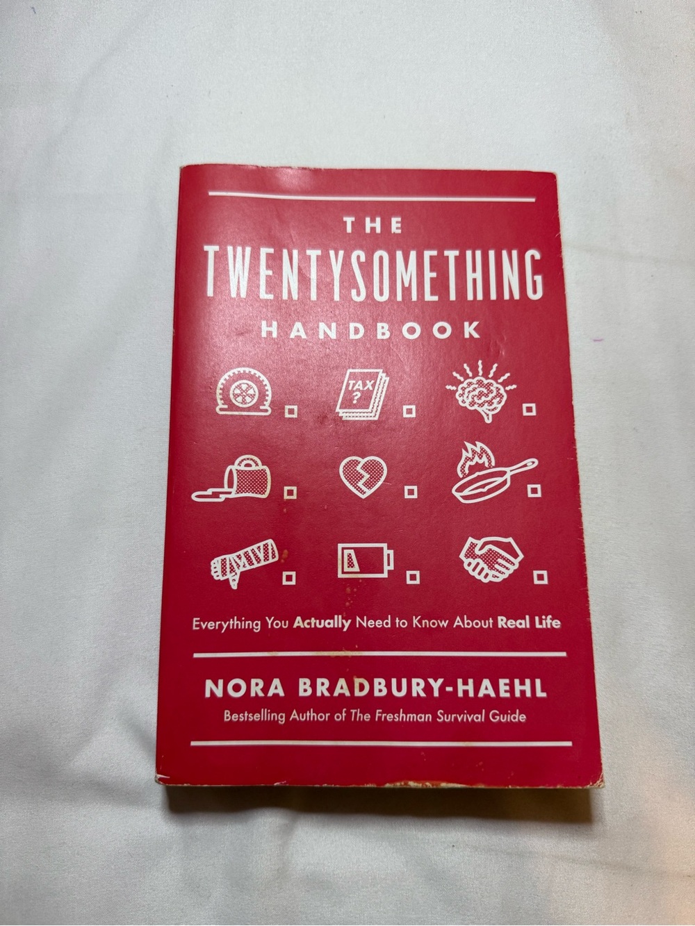 The Twentysomething Handbook by Nora Bradbury-Haehl - Red Cover
